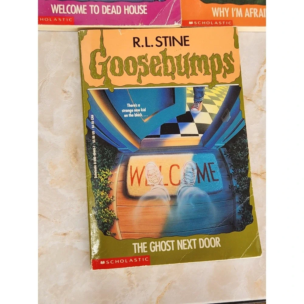 Vtg 1st Edition Goosebumps Books '92-95 (# 1, 10, 17) Bees Dead Ghost R.L. Stine